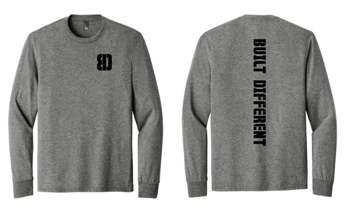Built Different Grey Long Sleeve
