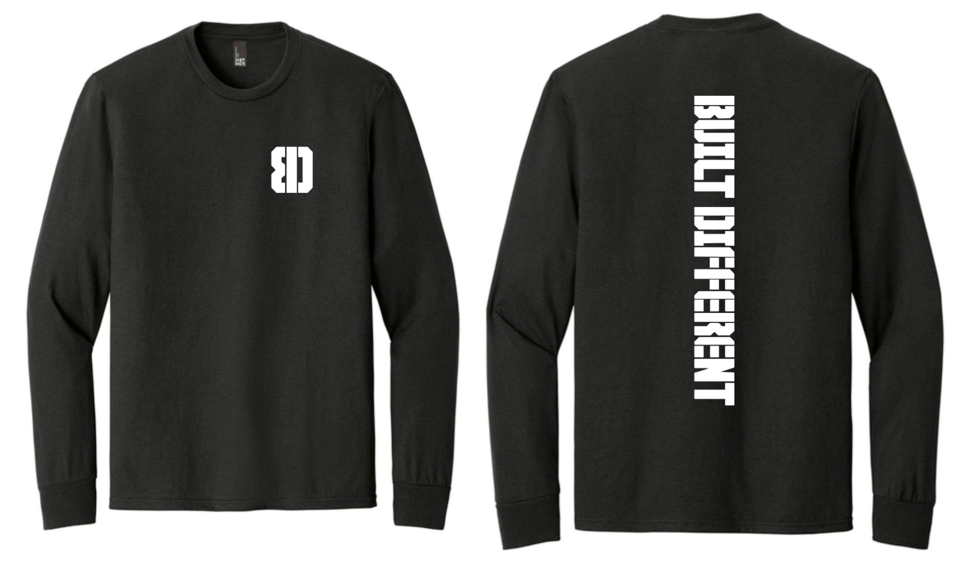 Built Different Black Long Sleeve